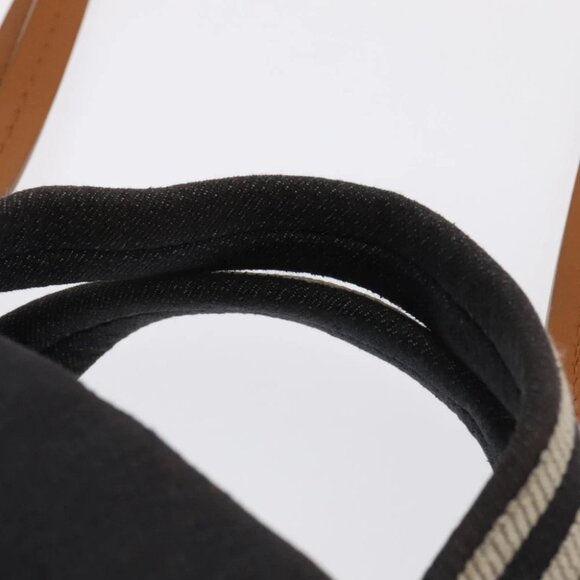 CHANEL Tote Bag Denim Navy CC Auth PP037 - Picture 11 of 15